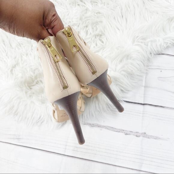 🆕‎ Rachel Zoe Women's Senegal Caged Heel Sandals in Cream Size 8.5 - Picture 4 of 10